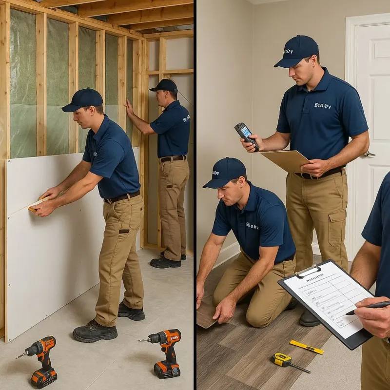 Repairs and Reconstruction process in Orange County, IN
